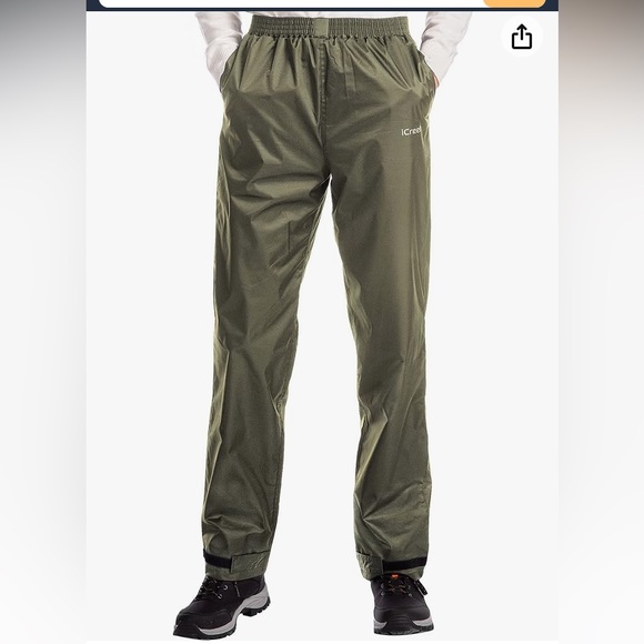 NWT ARCTIX men’s weatherproof army green pull-on pants size XXL - Picture 3 of 15